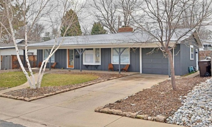 Green Meadows House | Light + Bright Boulder Midcentury 30+ day rental
