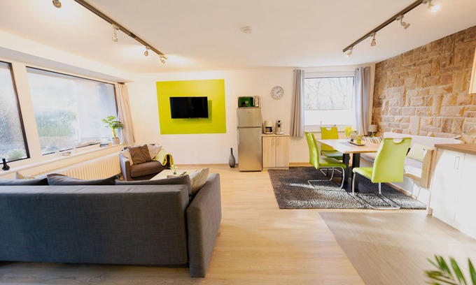 Hemfurth-Edersee Apartment | Light-flooded architect's house in a quiet location Apartment "Green"