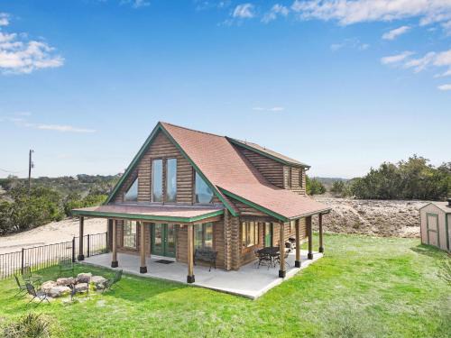 Johnson City House | Lighthouse Hill Ranch - Log Home