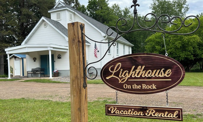 Iron River House | Lighthouse on the Rock: Experience Autumn's Beauty in Iron River