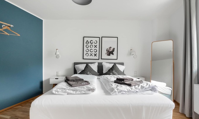 Zentrum-West Apartment | limehome Leipzig Jahnallee | 1-BR Suite+balcony LT