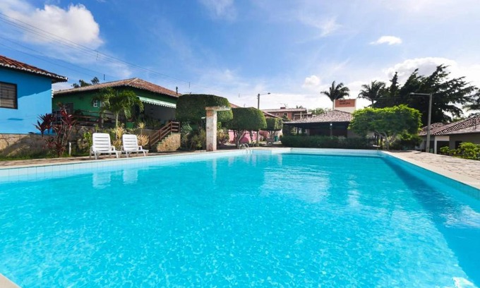 Novo Gravata House | Lindo Privê Europa 04 com AR, 5WC e Grande Piscina