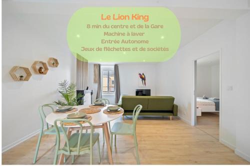 Chalon-sur-Saone Apartment | Lion King Appart 65 m2 tout inclus