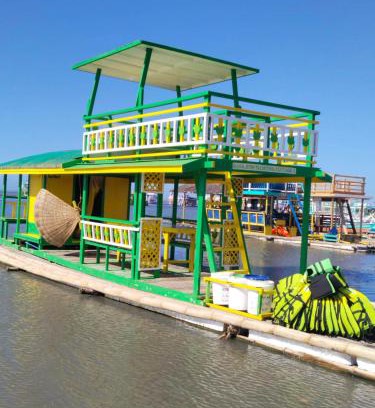 Calatagan Boat Rental | Little Boracay Kuya Waw Floating Cottage