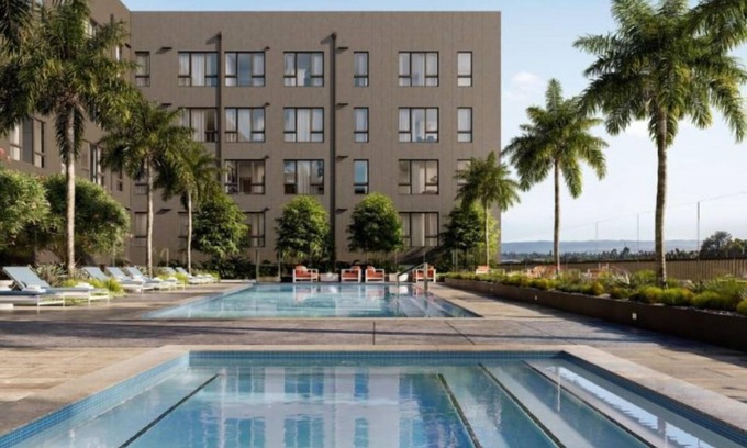 Menlo Park Condo | Live the Vasara Lifestyle – Pool, Fitness, and BBQ