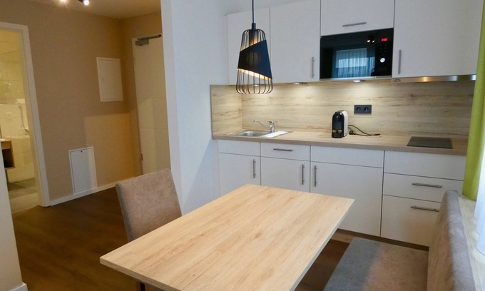 Rudelzhausen Apartment | Living Hallertau