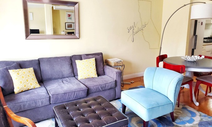 Noe Valley Apartment | Local living in SF. Full deck. Great views, safety and privacy.