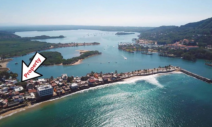 Barra de Navidad House | Located in the Center of the Barra Peninsula, 1 Block Off the Beach and Lagoon