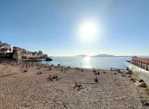 Le Pharo Apartment | Loft spacieux-2 min de la plage