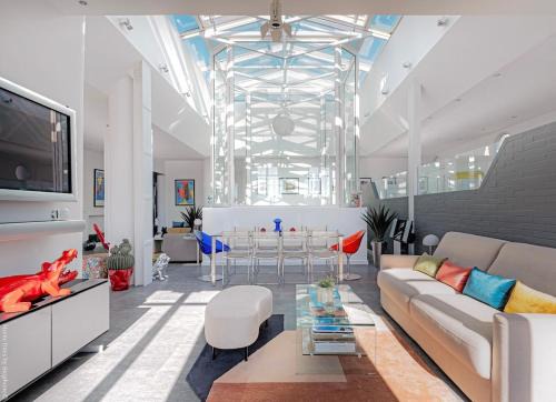 Le Rouet Apartment | Loft Stern, carré d'Or Marseille, 10 pers, 3 chambres, 260 m2, dernier étage