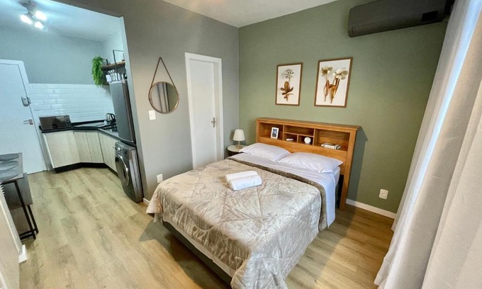 Kobrasol Apartment | Loft Studio 104 no Kobrasol à 7km de Floripa