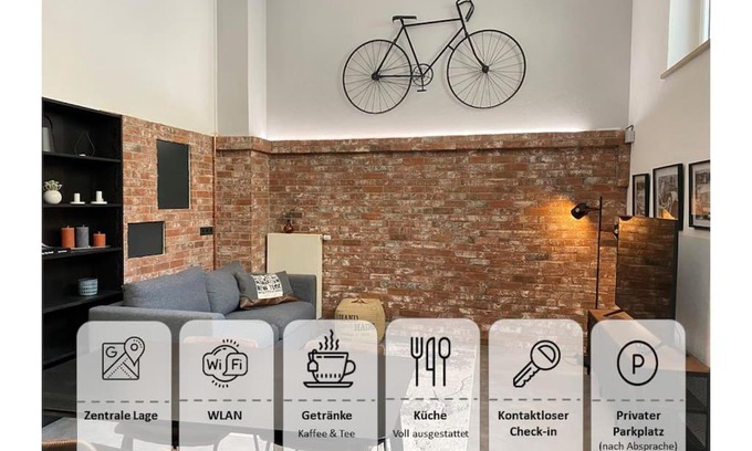 Altstadt - Sankt Sebald Apartment | Loft Studio-Apartment - Parken - Top-Lage unterhalb der Burg