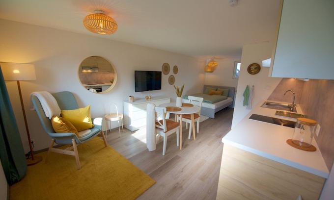 Leysin Apartment | Loft studio with sauna, next to the slopes