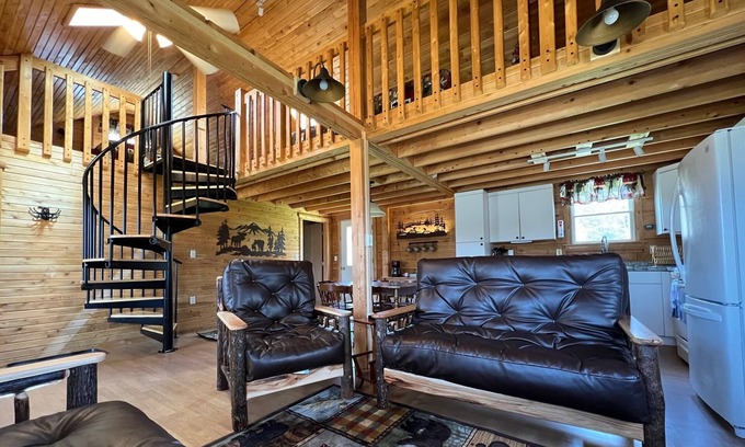 Danforth Cabin | Log Cabin, located 1/2 mile from East Grand Lake