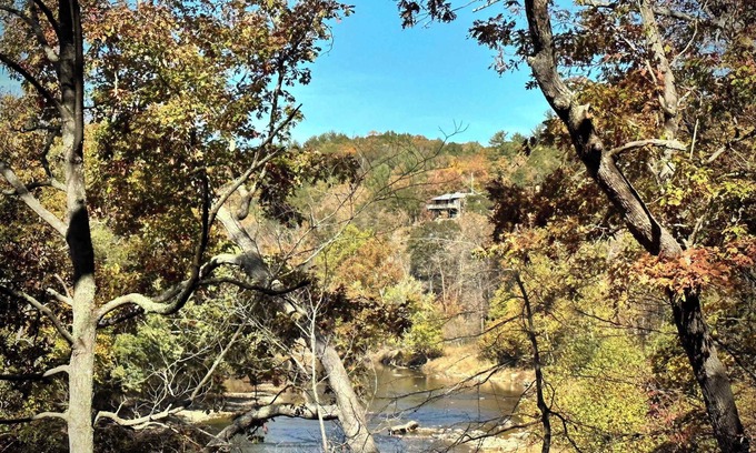 Great Cacapon Cabin | Log Cabin w/Fireplace, EV Station & River Access