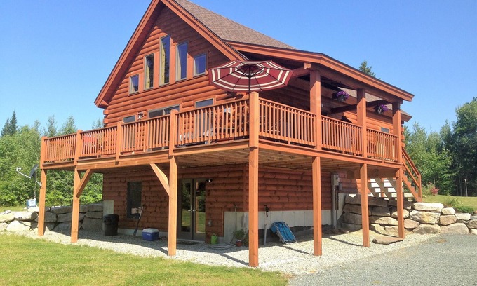 Twin Mountain Cabin | Log Home In Twin Mountain Near Bretton Woods And Cannon Mountain