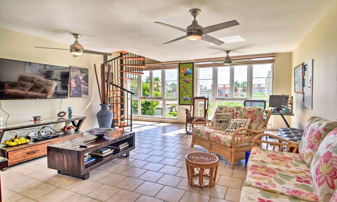 Santillana del Mar Condo | Loiza Condo w/Rooftop Patio - Walk to Beach!