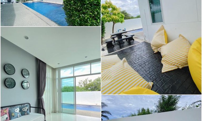 Cha-am Villa | Look jeab pool villa cha-am ลูกเจี๊ยบพลูวิลล่าชะอำ