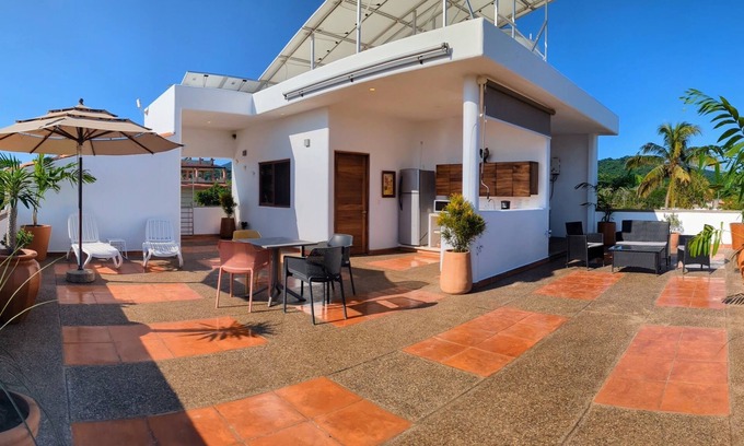 Lo de Marcos Apartment | Los Gallos - Suite panoramic views