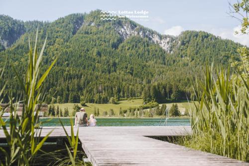 Weissensee Apartment | Lottas Lodge am Weissensee - Exklusive Ferienwohnung mit privatem Seezugang