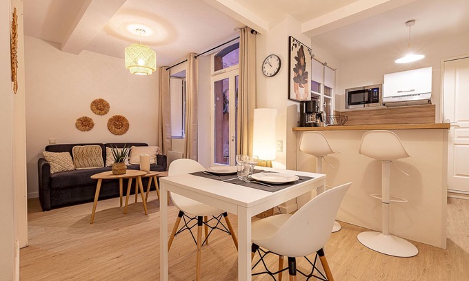 Saint-Etienne Apartment | love cocoon with beautiful terrace