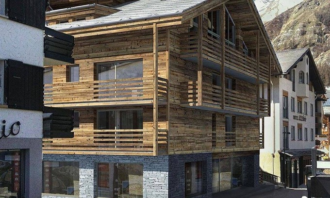Saas-Fee Apartment | Lovely apartment for 6 people with WIFI, TV and balcony