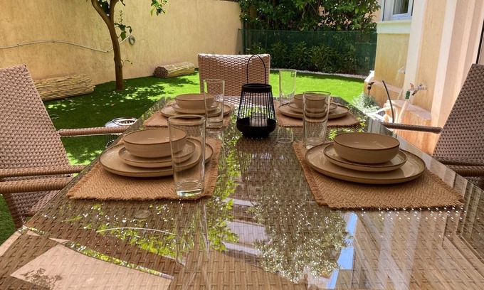 Marousi Apartment | Lovely Apartment with Garden and indoor Fireplace!