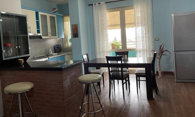 Elbasan House | Lovely apartment with stunning city view.