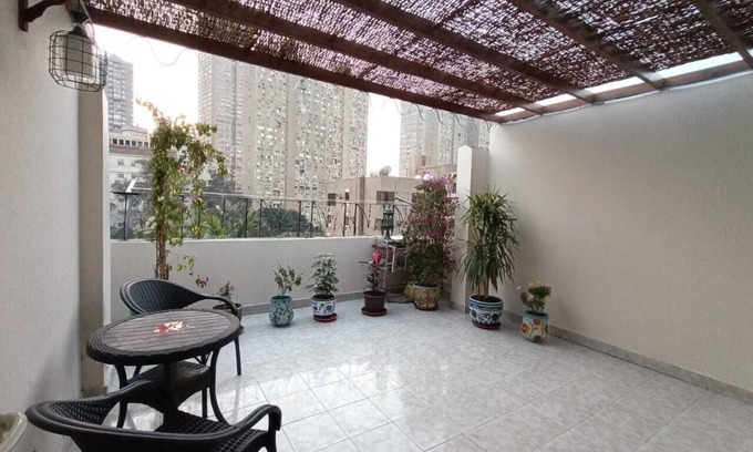 Maadi Apartment | Lovely & Calm Rooftop in Maadi 5 min from the Nilenn