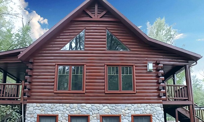 Baraboo Cabin | Lovely Devils Lake Cabin Baraboo Dells Huge Yard Best Location!
