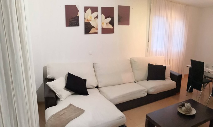 Gama Condo | Lovely ground floor with garden and terrace in urbanizac with pool