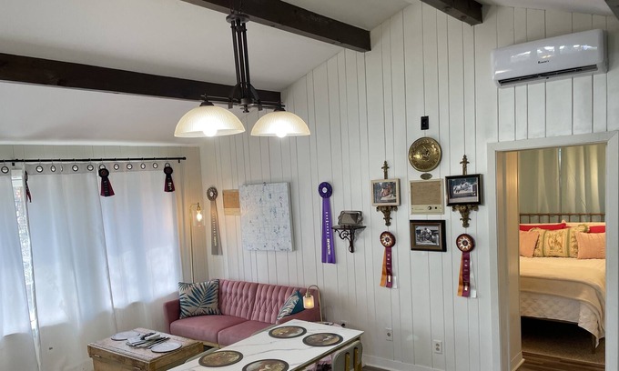 Irondale Cottage | Lovely Pool house on Horse Farm! Very Convenient Location and Carport Parking.