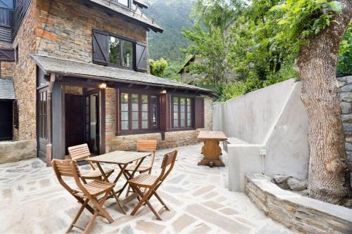 Garos House | Luderna - Casa con terraza dera Aubeta