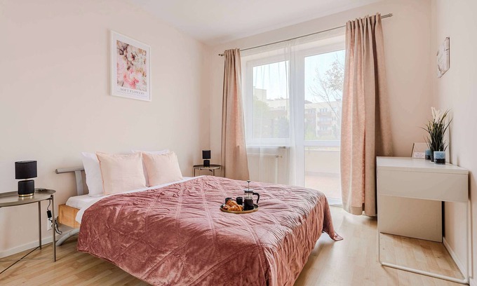 Lodz Apartment | Lumina apart with 2 terraces and parking