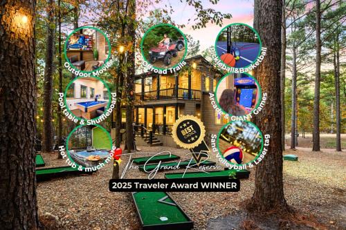 Pickens House | LUX,Hot Tub,ATV,Hiking,Pickleball,Firepit,Arcade