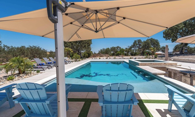 Bradley House | Luxe Estate @ Lake Naci w/pool, 2 hot tubs & game room.