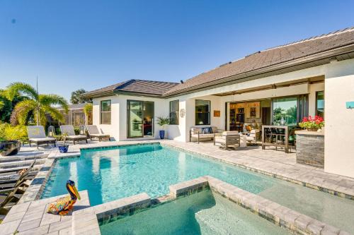 Punta Gorda House | Luxe Home in Punta Gorda with Pool Canal Views!