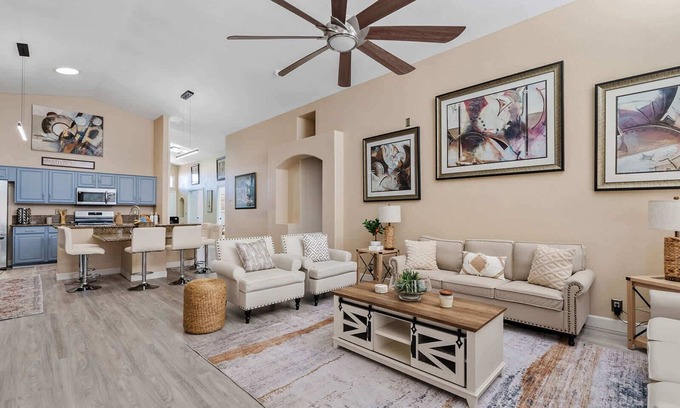 East Mesa House | Luxe Mesa Home w/Pool, Yard, Game Room