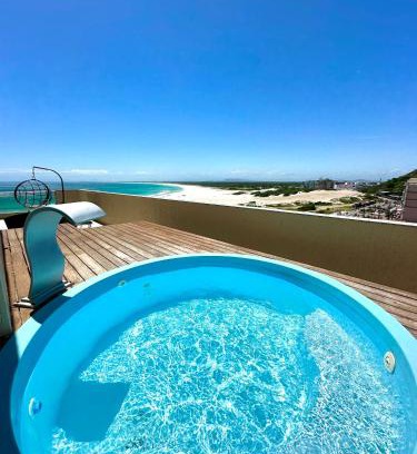 Praia Grande Apartment | Luxuosa Cobertura com Piscina Praia Grande