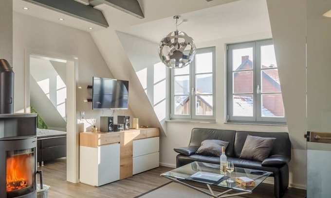 Wernigerode Old Town Apartment | Luxuriöse Ferienwohnung Über Wernigerode