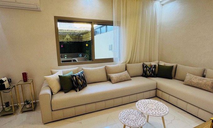 Fes Apartment | Luxurious Amira apartment with private garden in the heart of the city of Fés