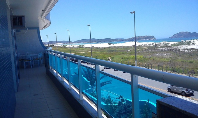 Algodoal Apartment | Luxurious fit 4 suites with gourmet space and veranda facing the sea