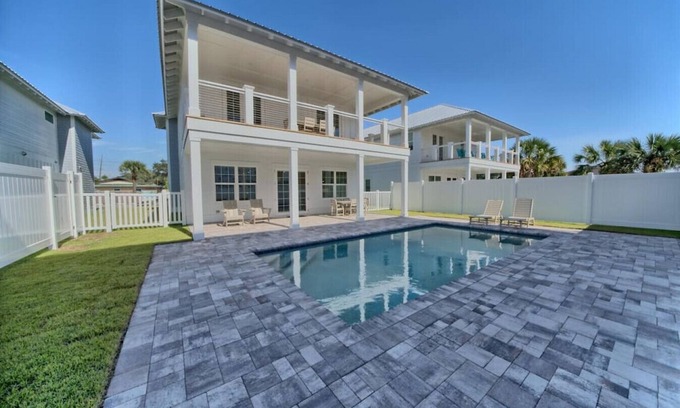 Bid-a-wee Beach House | Luxurious House w/Private Pool steps to the Beach