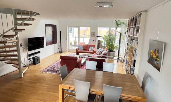 Ludwigsvorstadt House | Luxurious penthouse in the heart of Munich, 200 sqm, 3 bedrooms, 3 bathrooms