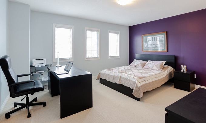 Guelph House | Luxurious, Stylish Master bedroom