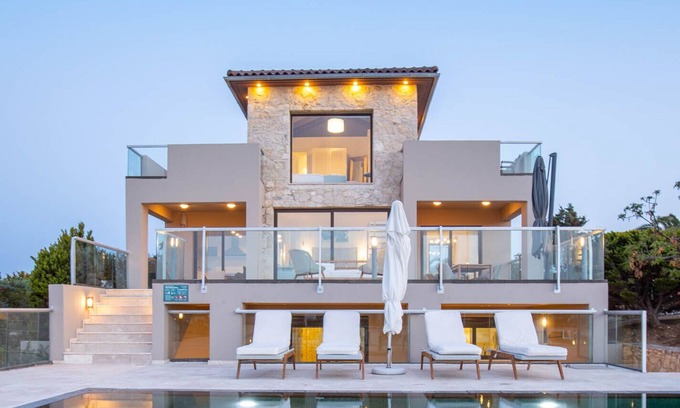 Tersanas Villa | Luxurious Villa Atlantic - With Private Pool