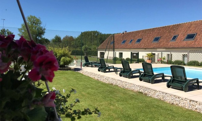 Sempy Villa | luxurious villa in the north of France with swimming pool and tennis court