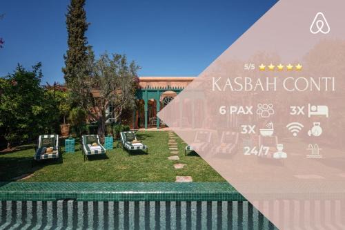 Arset El Bilk Villa | Luxurious Villa with private pool - Kasbah Conti