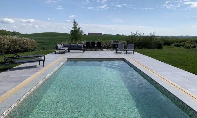 Ystad House | Luxurious villa with swimming pool in an idyllic location with stunning views