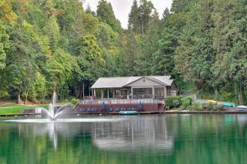 Ridgefield House | Luxurious Waterfront Retreat with Private Pond!
